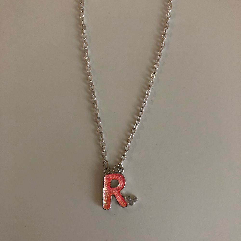 Disney R Charm Necklace *FREE GIFT*